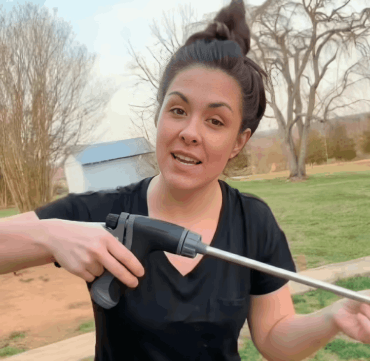 Aquoxis Pressure Washer customer -Candice T. Texas, USA