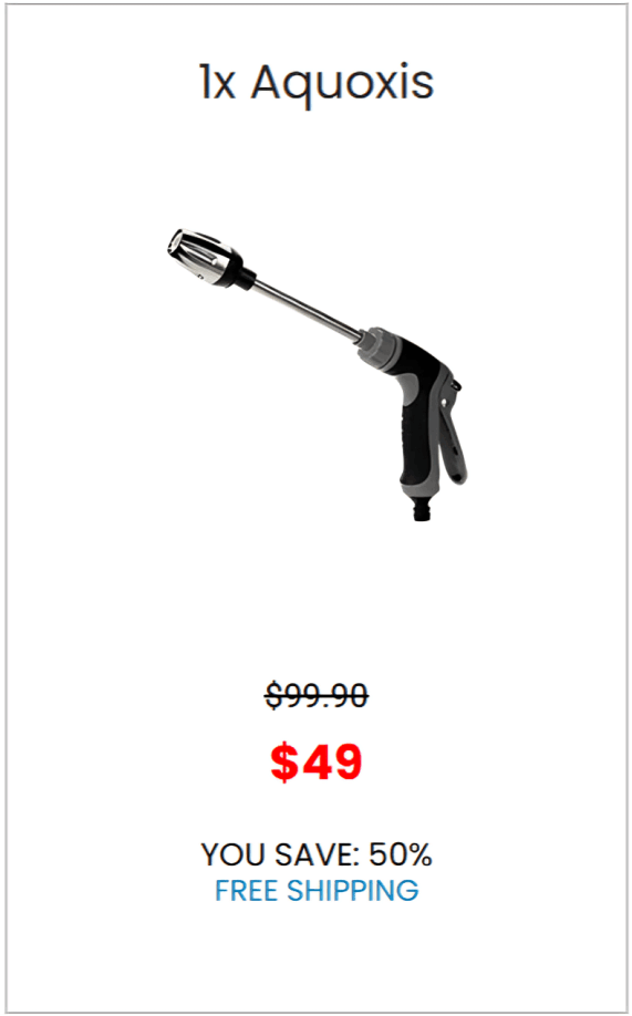 Aquoxis Pressure Washer offer price 